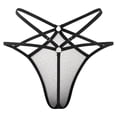 thumbnail image 5 of Leopard Print Open Type Women's Panties Crotch Opening G-strings Thongs Lingeries Underwear, 5 of 7
