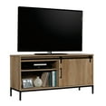 Mainstays TV Stand, for TVs up to 54", Rustic Weathered Oak Finish