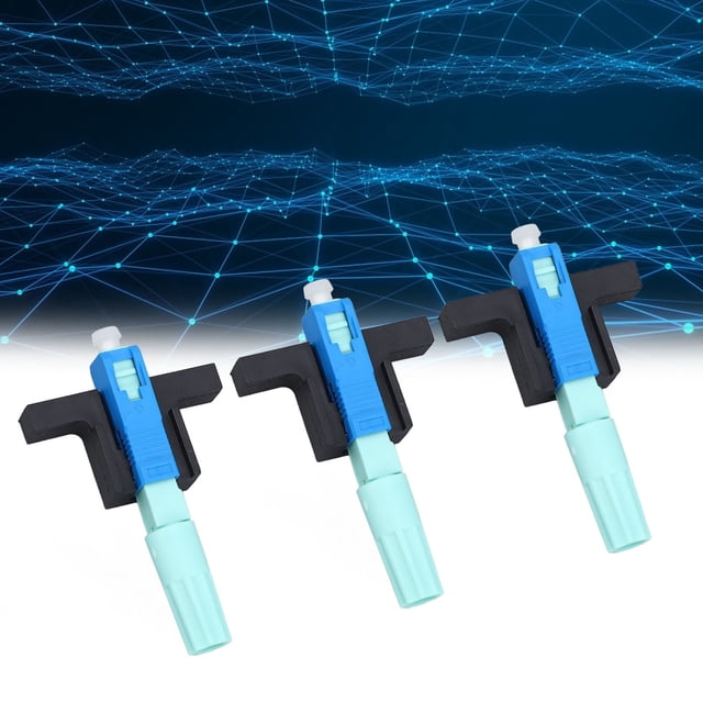 Conectores de fibra óptica ANGGREK 20PCS SC-UPC Instalación Rápida Para LAN FTTH CATV