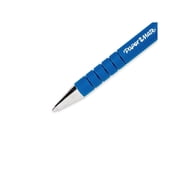 Paper Mate® FlexGrip Ultra™ Retractable Pens, Medium Point, 1.0 mm, 55% Recycled, Blue Barrel, Blue Ink, Pack Of 12 Pens