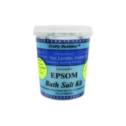 Crafty Bubbles Bath Salt Kit Epsom Lavender
