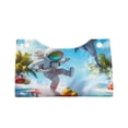 thumbnail image 2 of Salouo Astronaut Tropical Dolphin Pattern Long Tissue Box Cover Rectangular–Plus Size Tissue Box Holder Modern LeatheLarge Tissue Holder for Bathroom Car & Office Decor, 2 of 7