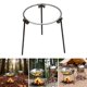 thumbnail image 5 of Soporte para ollas con trípode para fogatas, patas plegables, soporte para sartenes y woks, multifuncional para fuego abierto Anillo individual de 19 cm, 5 of 6