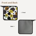 thumbnail image 2 of Disketp Sunflowers Country Pot Holders Kitchen Insulation Mats Heat Resistant Pot-Holder Oven Anti-Scald Pads for Cooking Baking, 7.1*7.1inch, 2 of 8
