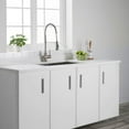 thumbnail image 4 of Kraus Britt Single Handle Commercial Kitchen Sink Faucet Stainless Steel Finish, 4 of 5