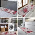 thumbnail image 2 of Pioneer Flower Floral Print Pattern Kitchen Rug Mat,Kitchen Runner Rugs Non Skid Washable,Decorative Kitchen Floor Mats for Kitchen,Sink,Laundry,17"X47", 2 of 5