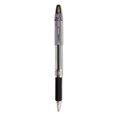 Jimnie Gel Pen, Stick, Medium 0.7 mm, Black Ink, Smoke Barrel, 12/Pack | Bundle of 2 Dozen