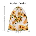 thumbnail image 4 of Honeii Sunflower 5 Print Kids Knit Beanie Watch Hat ,Knit Cap for Boys and Girls, 4 of 7