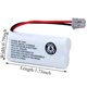 thumbnail image 2 of Batería BAOBIAN BT-1021 2.4V Ni-MH 300mAh Paquete de 2, 2 of 5