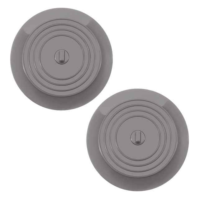 Xihbxyly Tapón de Bañera de Silicona Suave, Fácil de Limpiar, Antideslizante, Ideal para Cocina, Baño y Lavadero, Multiusos para El Hogar, Juego de 2, 15 Cm de Diámetro.