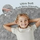 thumbnail image 5 of Alfombra LòutiRoot Home Grey Fluffy 120 x 180 cm para dormitorio y sala de estar, 5 of 9