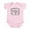 Petal Pink, variant on CafePress - Upper West Side Infant Bodysuit - Baby Light Bodysuit, Size Newborn - 24 Months