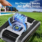 Lodoba Cordless Automatic Pool Vacuum with Long-Lasting Battery, Strong Brushless Suction & Dual-Filter Cleaning for Clear, Sparkling In-Ground or Above-Ground Pools