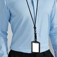 thumbnail image 4 of BEADCEST Lanyard Negro Para Colgar En Cuello Con De Seguridad Y Material De Poliéster Resistente, 4 of 8