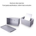 thumbnail image 4 of Moyic Caja para tostadas, molde para pastel de horno de pan con tapa, herramienta para hornear, molde para pan, corrugado, antiadherente, Herramientas y accesorios para hornear 250g, 4 of 6