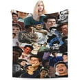 thumbnail image 2 of Dylan O''Brien Blanket Anti-pilling Throw Blanket Plush Blanket Lightweight & Ultra-soft, Warm & Comfy Flannel Fleece Blanket for Couch, Bed, Sofa, 60x80, 2 of 6