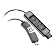 Poly DA85 USB to QD Black Adapter TAA