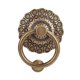 thumbnail image 2 of Aldaba para puerta de entrada, diseño retro, manija para valla, herraje para puerta resistente, latón para Color Bronce, 2 of 9