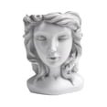 thumbnail image 3 of Goddess Head Planter Tête de Dieu Résine Visage Humain Décoration Maison Tête de Planteur Gris, 3 of 9
