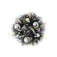 thumbnail image 4 of Puerta de Halloween Colgando Calaveras Horribles Macarena Corona de Halloween Diámetro 40 cm, 4 of 8