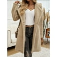 thumbnail image 3 of Devine Pocketed Long Sleeve Hooded Teddy Coat, 3 of 7