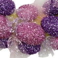 thumbnail image 5 of Northlight Glittered Small Artificial Easter Egg Wreath with Mesh Ribbons - 20", 5 of 8