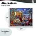 thumbnail image 3 of Winter Holiday Camper Party White Framed Giclee Art, design by Henriette Chinaglia, 3 of 9