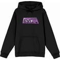 thumbnail image 4 of Beetlejuice "Just Say Those Words" Adult Black Long Sleeve Hoodie-Medium, 4 of 6