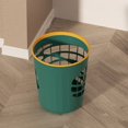 thumbnail image 4 of Ganfancp Cubos de Papel Huecos Portátiles y Prácticos Cubos de Basura de Plástico Sin Tapa para El Hogar En El Salón y El Dormitorio Artículos En Liquidación 1* Producto, 4 of 6