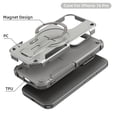 thumbnail image 7 of TYJKeJi Case with Holder Stander Kickstand Drop Resistant Shockproof Case For iPhone 16 Pro (6.3inch), 7 of 7