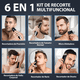 thumbnail image 4 of 18 en 1 Maquina Para Cortar Cabello Rasuradora Eléctrica Barba Malubero Plateado, 4 of 5