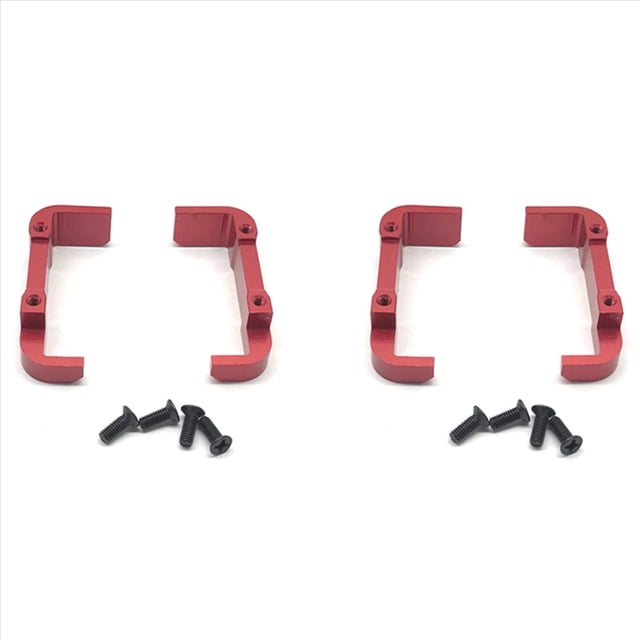 2X Accesorios de Reemplazo de la Base de Montaje En Bafle de la Batería del Coche Rc Aptos para 144001 1/14 4Wd Rc Car Parts, Rojo