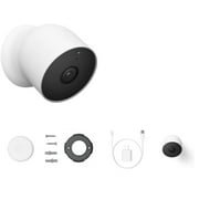 Google Nest Cam Battery 2nd Generation Outdoor Camera Wireless Bundle (Single Cam)