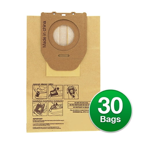 EnviroCare Replacement Vacuum Bag for Oreck DTX 1400 Vacuums 6 Pack