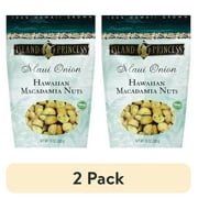 (2 pack) Island Princess Maui Onion Hawaiian Macadamia Nuts , 10 oz.