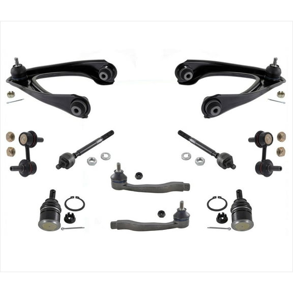 Inner Outer Tie Rods Control Arms & Sway Bar Links 10Pc KIT For 97-01 Honda CRV