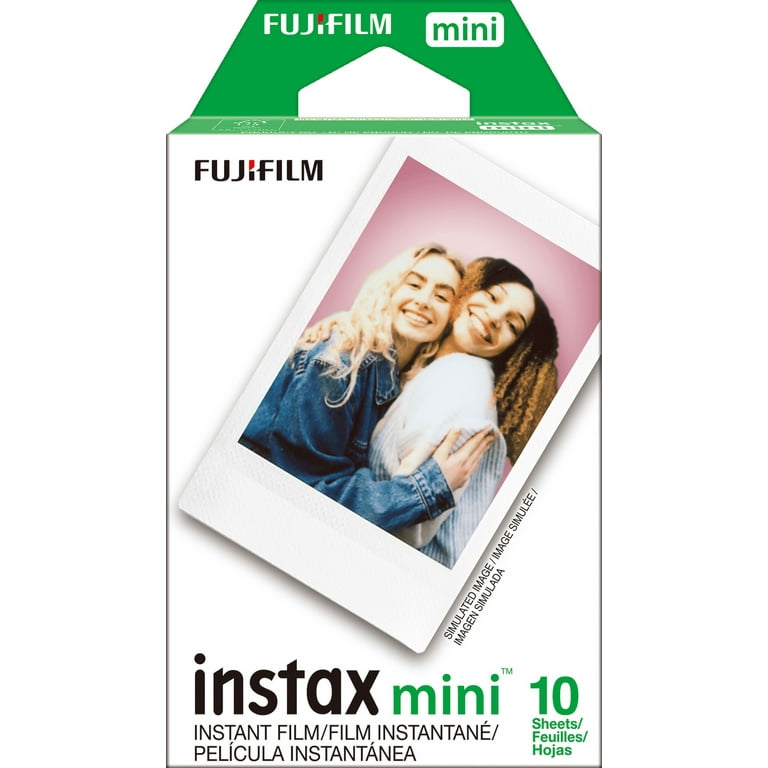 Fujifilm Mini 12 Instant Camera Starter Bundle: Includes Mini Film Value  Pack (60 Sheets) + 4 Pack AA Batteries + Lens Cleaning Cloth (Mint Green)