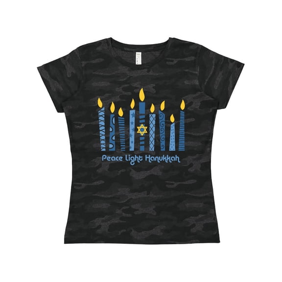 Inktastic Peace Light Hanukkah Women's T-Shirt