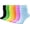 Assorted #1, variant on Miaocao Womens Slouch Scrunch Boot Socks, 6-Pairs Retro Cushioned Knee High Soft Knit Sock Girls Casual Athletic