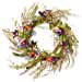 thumbnail image 3 of National Tree RAS-S7742W 20 in. Floral Wreath Decor- Mixed Flowers - Blue, Purple & Pink, 3 of 3