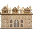 thumbnail image 4 of Kurt Adler 13-Inch LED Wooden Advent Calendar Decoration, 4 of 8