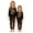 Ki, variant on Racifhz Cozy Family Matching Halloween Pajamas Set Cute Holiday Print Loungewear Long Sleeve Top and Pants Sleepwear Festive Matching Outfits Halloween Decorations for Home