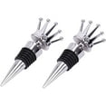 thumbnail image 1 of Jinsinto Lot de 2 Bouchons de Vin, Bouchons de Couronne Réutilisables pour Vin, 1 of 5