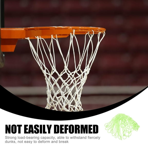 LEXSOMEO Sturdy Basketball Net Basketball Net Hoops Luminous Outdoor Basketball Hoop Netting