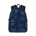 thumbnail image 1 of Fotbe Snowflake Dark Blue Mochila Ligera Casual para Laptop para Hombres y Mujeres, Mochila Impermeable de Uso Diario, Mochila para Universidad, 1 of 6