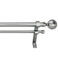thumbnail image 1 of Versailles' Adjustable Ball Finial Double Rod Set 32in - 86in, 1 of 3