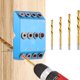thumbnail image 3 of Btafrte 30/45/90 Grados Carpintería Bolsillo Agujero Jig Guía Taladro CNC Perforador (azul), 3 of 7