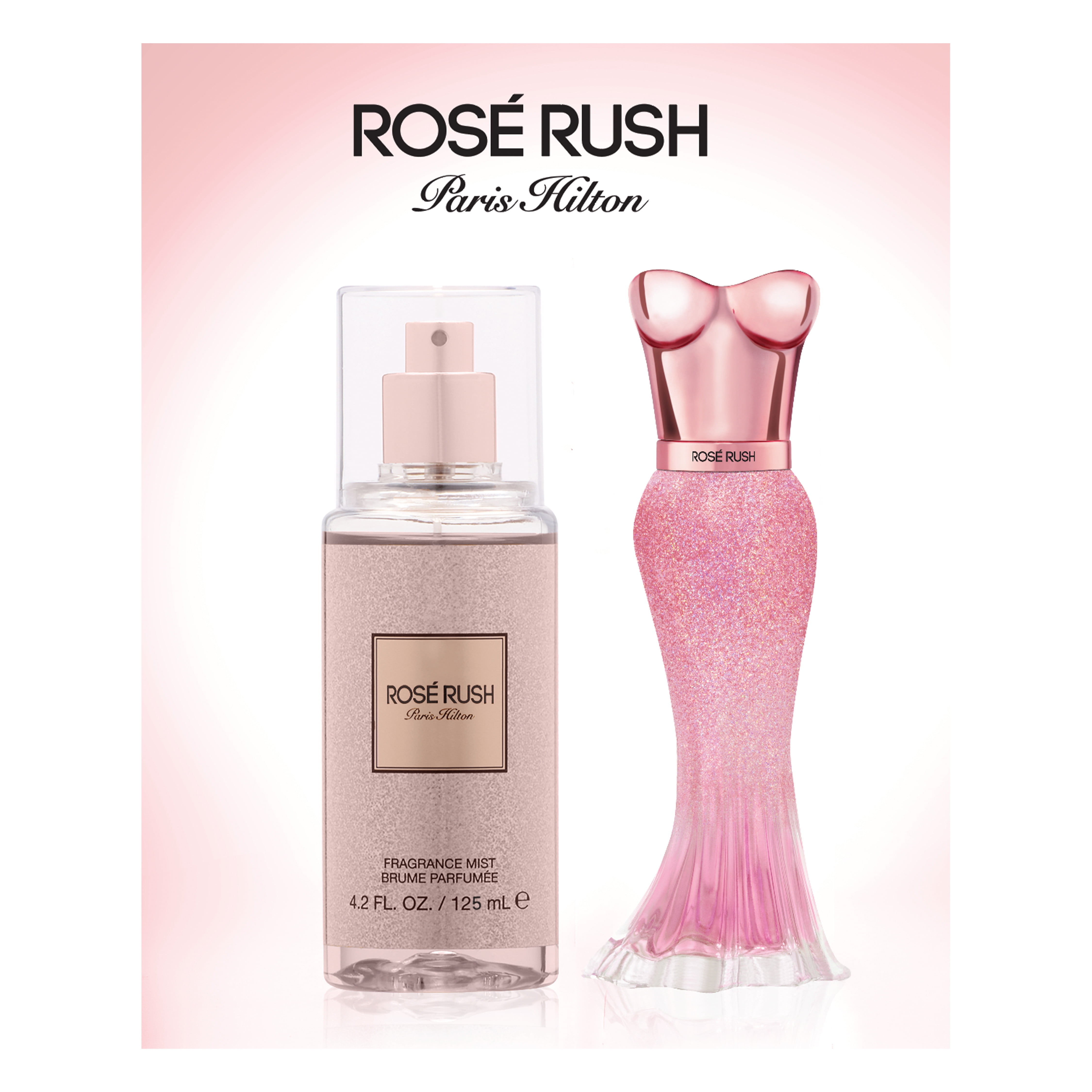 Paris Hilton Rose Rush Eau de Parfum, Perfume for Women, 1.0 fl oz