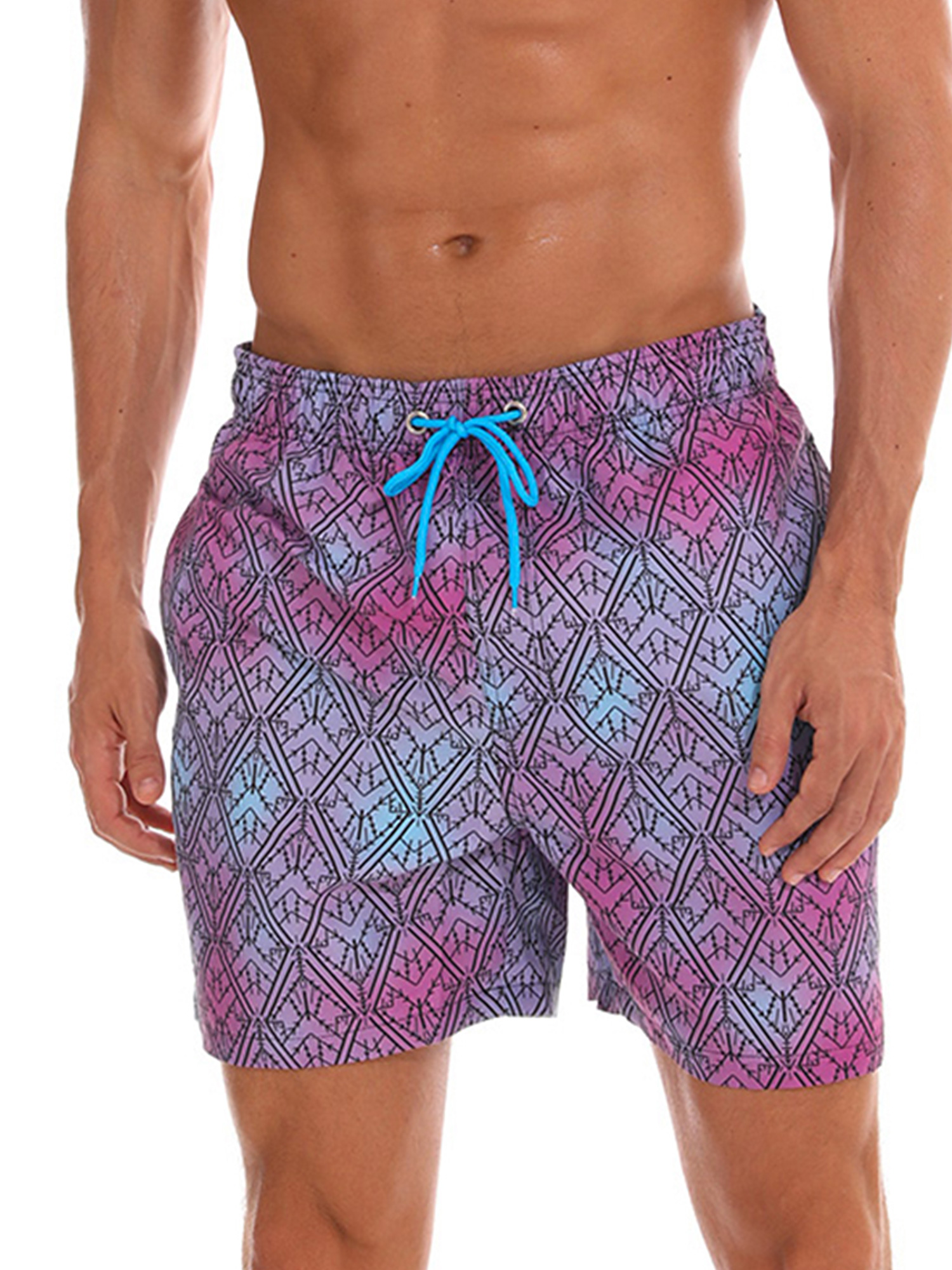 NiYoung Mens Big /& Tall Swim Trunks Board Shorts Essentials Beachwear Quick Dry