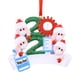 thumbnail image 1 of Diy Nombre Escrito A Mano Cara Cubierta Muñeco De Nieve Árbol De Navidad Colgante Adornos De Resina Para Decoración De Navidad Familiar Eigraketly HA043593-02, 1 of 6